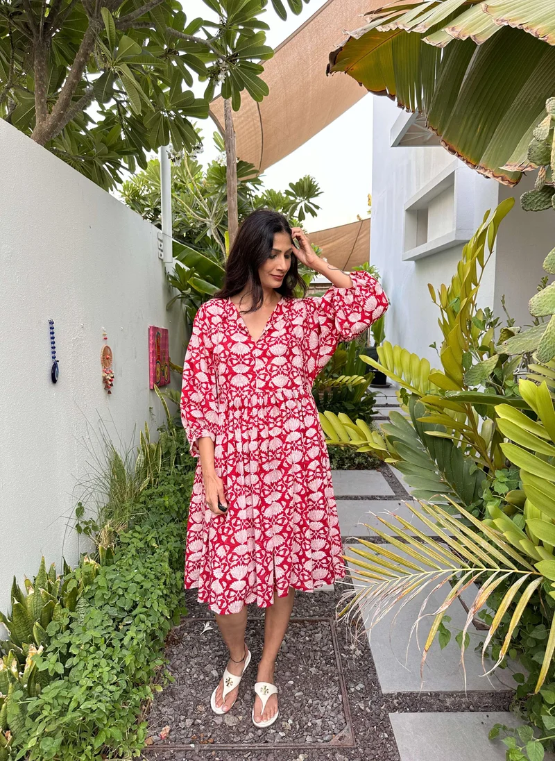 كشمش فستان جينكس قصير